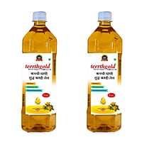 Teerthgold's Safflower (Kardi) Oil 2 Litre Pack Teerthgold's Safflower (Kardi) Oil 2 Litre Pack
