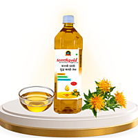Teerthgold's Safflower (Kardi) Oil 2 Litre Pack Teerthgold's Safflower (Kardi) Oil 2 Litre Pack